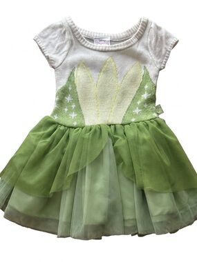 Disney Princess Tiana Green Tulle Sweater Dress